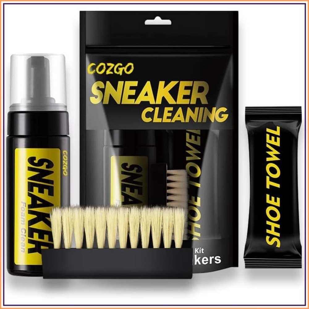 Shoe Brush - Schuhreinigungsset für Sneaker, Wasserfreier Schaumreiniger 5,3