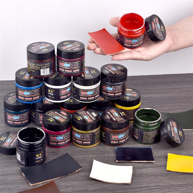 Leather Shoe Polish - 50 ml Acryl Leder Reparatur Farbe