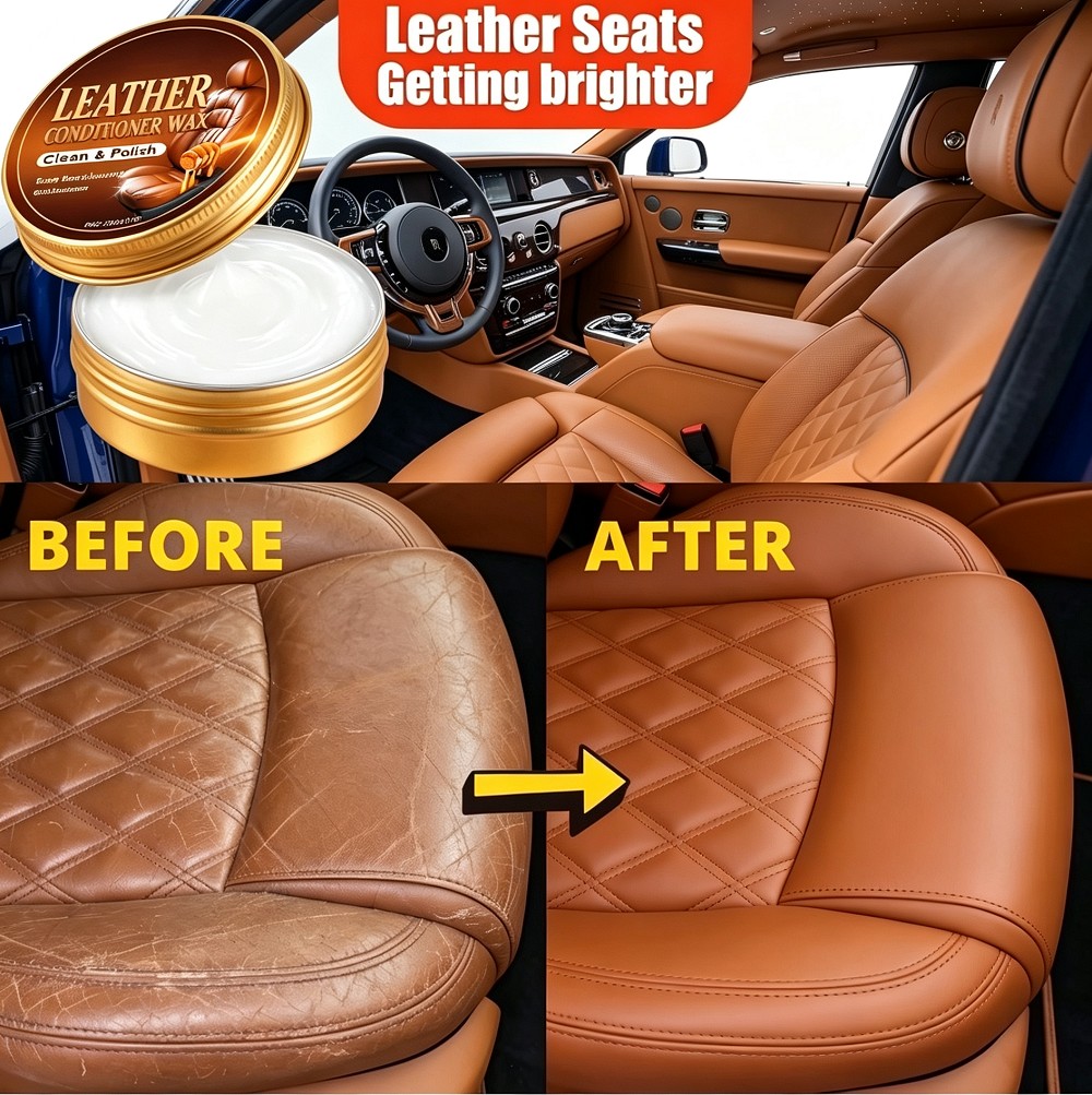Leather Shoe Polish - 1/2/3 Stück Multifunktionales Lederpflegeöl zum Reinigen