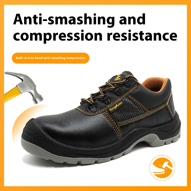 Leather Shoe Polish - Anti-Smashing Anti-Piercing Arbeitsschutzschuhe Neuer Stil Rutschfeste,