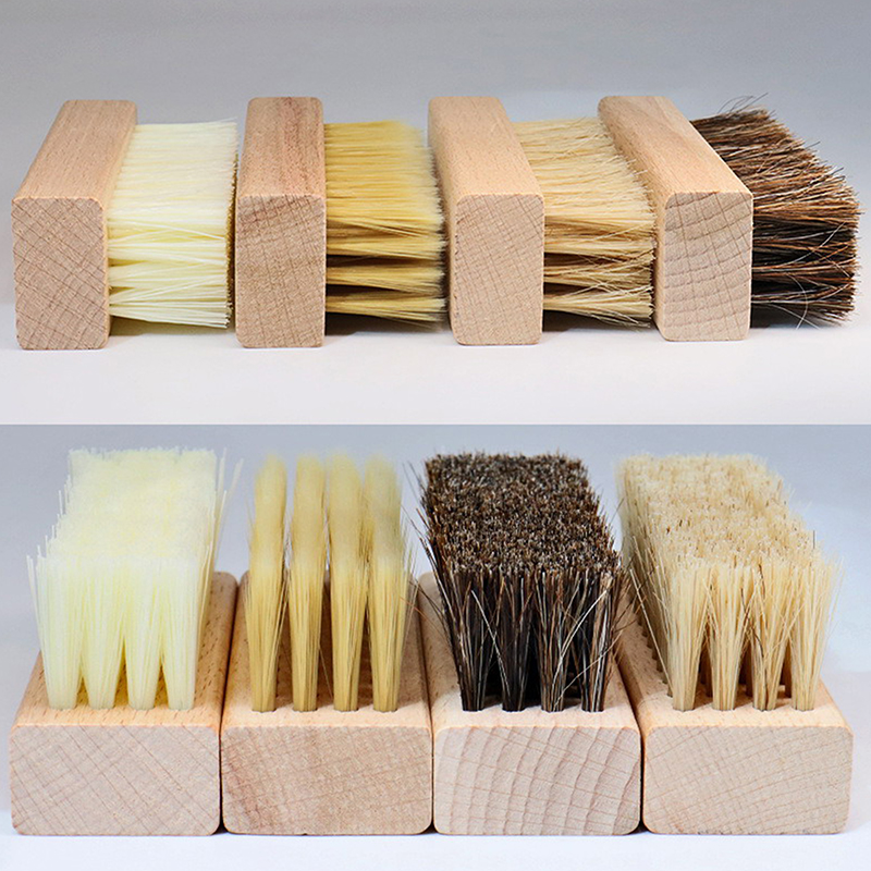 Shoe Cleaning Brush - Nützliche Holzgriff Schuh bürste Polier bürste