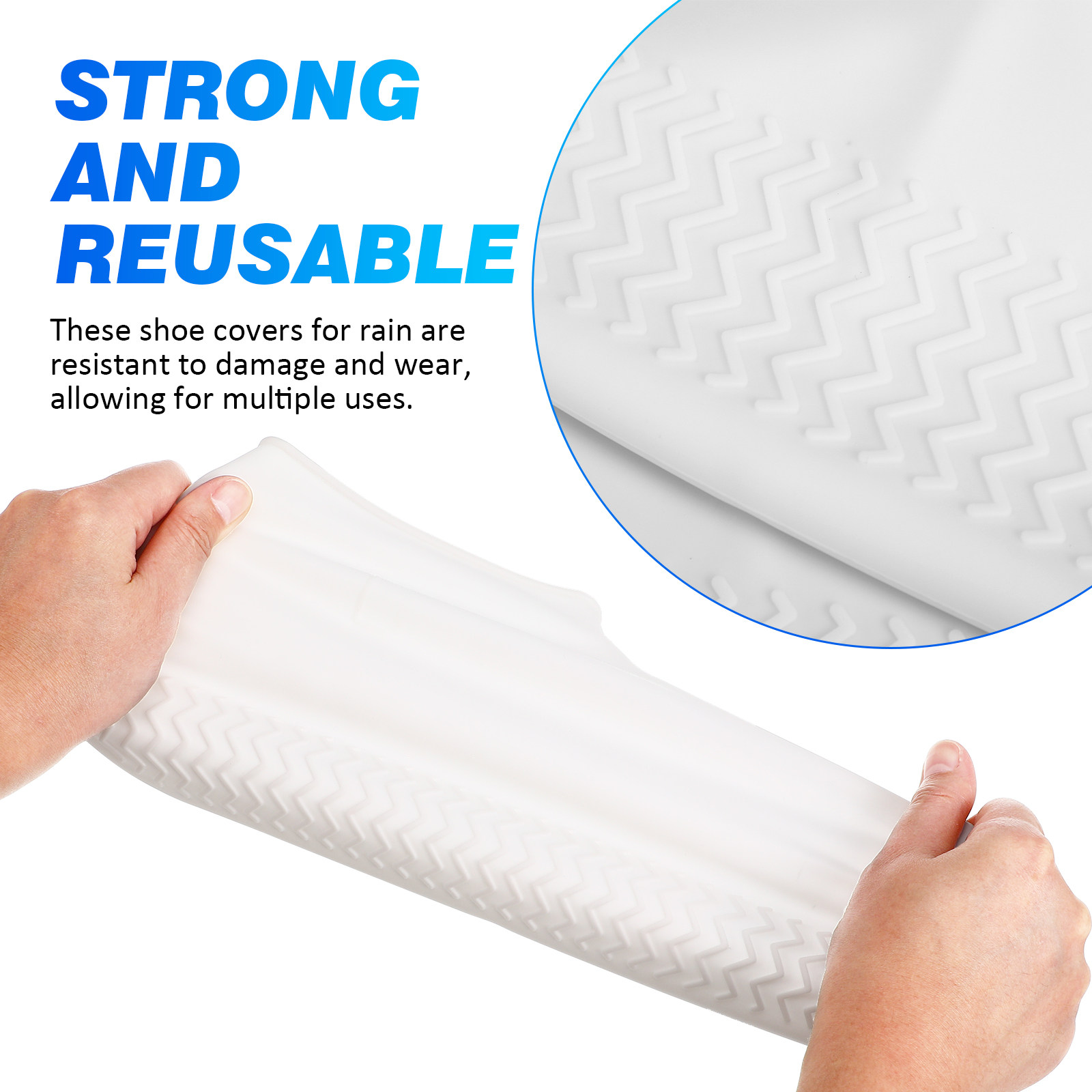2 Paar weiße, wasserdichte Sch – Sneaker Protector Bewertung und Preis